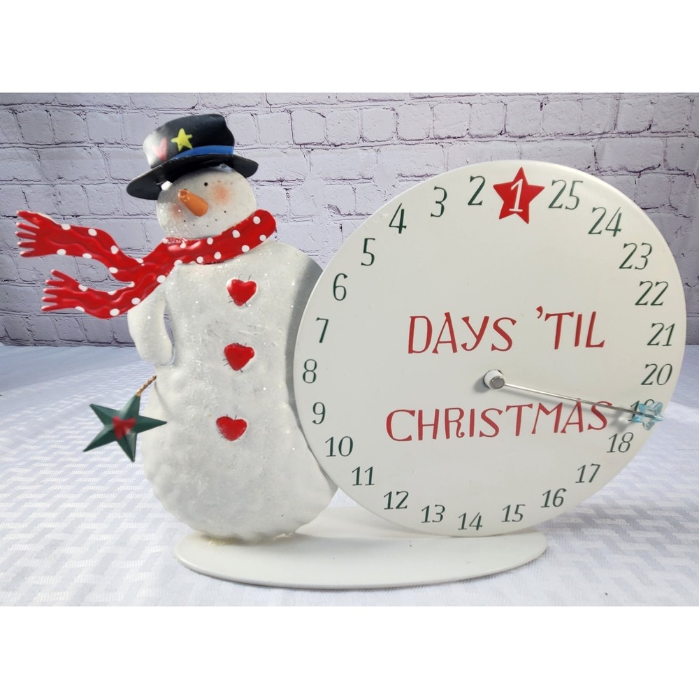 Vtg Hallmark Musical Countdown To Christmas Advent Calendar Plays Jingle Bells